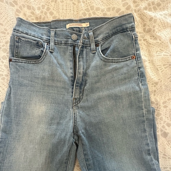 Levi’s mile high super skinny size 27 - Picture 2 of 3